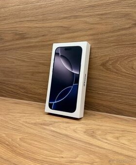 Apple iPhone 16 Pro Max 256GB Black Titanium - nerozbalený