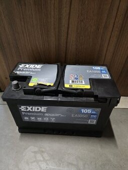 Autobatéria 105AH Exide premium