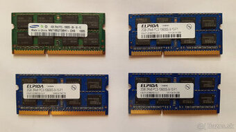Pamat RAM SODIMM DDR3 2GB 4GB Samsung - 1