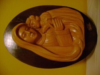 Drevené sochy a reliéfy - 1