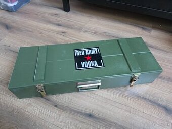 RED ARMY SAMOPAL 40% 1,2L DREVENÁ KAZETA