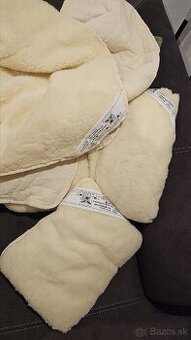Deka a vankúše z ovčieho runa