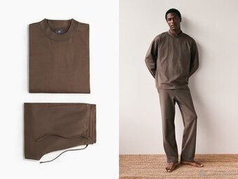 Pyžamo (Tričko + Nohavice) HM, Mikina s Bočnými prúžkami HM