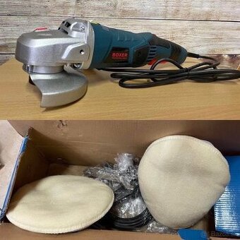 Úplne nová uhlová brúska a leštička 2v1 – Boxer