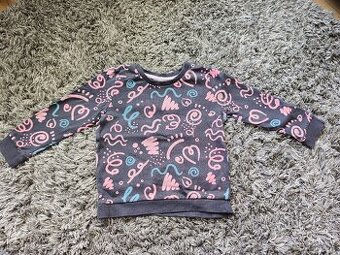 Dievčenská zateplená mikina