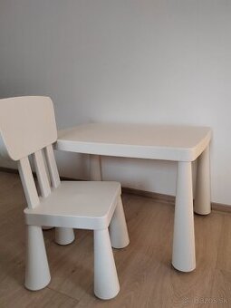 Stolík + stolicka Ikea Mammut