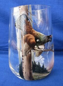 Starý poľovnícky pohár - krígeľ