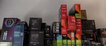 Krabice z PC komponentov