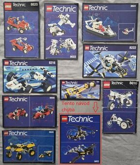 Lego Technic rôzne sady 10x, 90 roky, Na predaj
