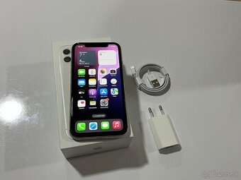 iPhone 11 64GB White TOP stav