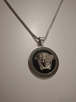 Retiazka s príveskom, strieborná