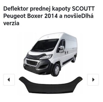 Deflektor prednej kapoty