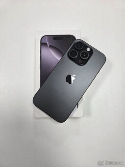 iPhone 16 Pro 256GB Black Titanium