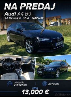 Audi A4 b9 2.0tdi 110kw