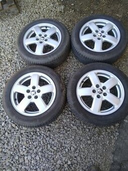 Alu 5 x 100 R 15 + 185/60 R 15 letné.