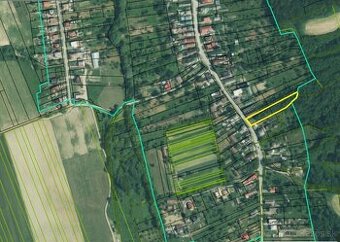 1057 Stavebný pozemok na rodinný dom v obci Čižatice