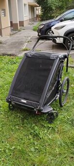 Thule Chariot Sport 2 - dvojmiestny vozík/kočík + cyklo set