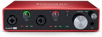 zvuková karta Focusrite Scarlet 4i4 3rd generation