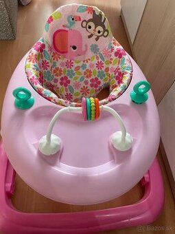 Detské chodítko/odrážadlo 2v1 – ružové, TOP stav 🌸
