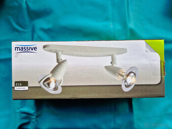 Bodové svietidlo Philips Massive 2xE14/40W/230V - nové