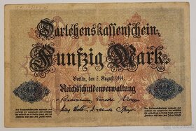 Bankovky Nemecko - 1910 az 1939