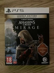 Predám hru Assassin’s creed Mirage launch edition na ps5