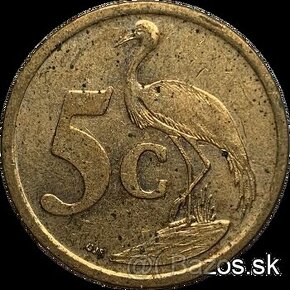 Predám 5 centov 2008  Južná Afrika - 1