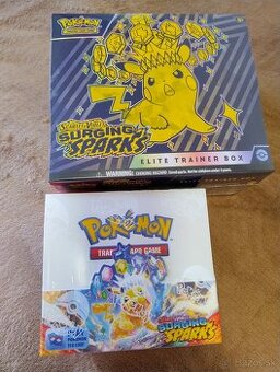 Pokémon Surging Sparks, ETB, Booster box