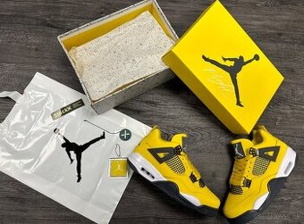 Jordan 4 LIGHTHING tenisky komplet box