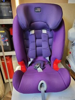 Predám detskú autosedačku Britax Romer Advansafix 3 fialovú