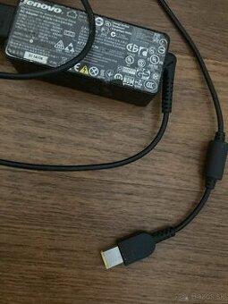originálna nabíjačka , adaptér Lenovo, hranatá koncovka 50W