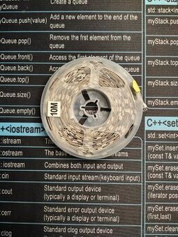 Predám LED pásy RGB farebné 10m