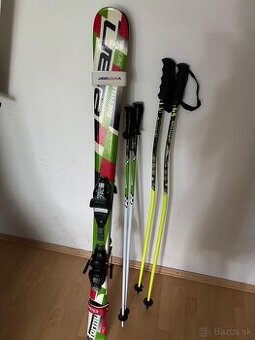 Lyže 140 cm, model Formula, s palicami