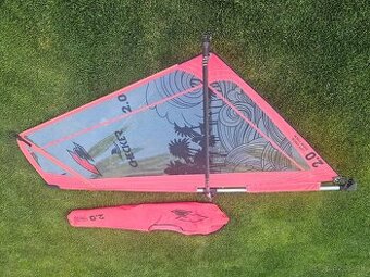 Rezervovane: Detsky windsurf set  F2 Checker
