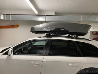 Prenajom stresneho boxu Thule Motion L & Hapro Traxer 6.6