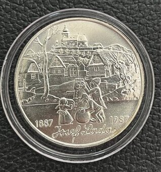 500 Kčs Josef Lada strieborna minca