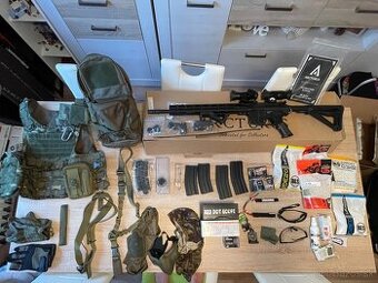Airsoft zbraň + príslušenstvo