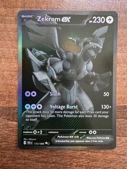 Pokemon Zekrom EX (BLK 172)
