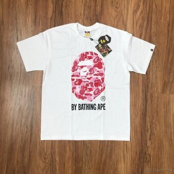 Ružové Bape Tričko