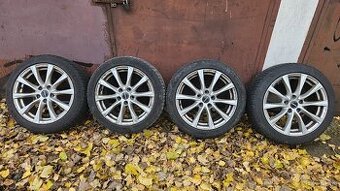 Elektróny VW,ŠKODA 5×112 celoročné pneu Michelin 225/45R17