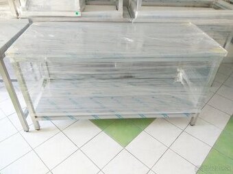 Kuchynské gastro stôl, rozrábkový, stoly s policou