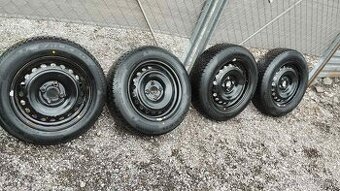 Sada diskov KIA 15x6J 4x100 s pneu Falken EuroWinter HS 02