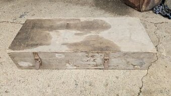 Vojenska drevena krabica bedňa 3.