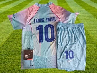 Lamine Yamal detský dres FC Barcelona 25/26 pink/violet