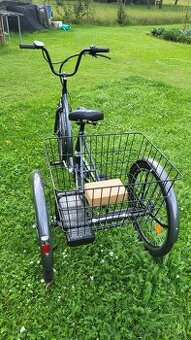 Bycikel pre seniorov trojkolka na baterku liberty