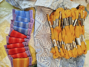 Bavlnky na vyšívanie 2