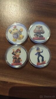 Amiboo žetóny pre nintendo