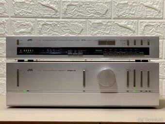 JVC A-X5 …. Stereo zosilovač. JVC T-X6L … stereo tuner