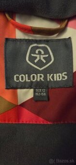 Detská dievčenská lyžiarska bunda color kids