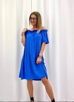 Saty carmen kráľovská modrá nove